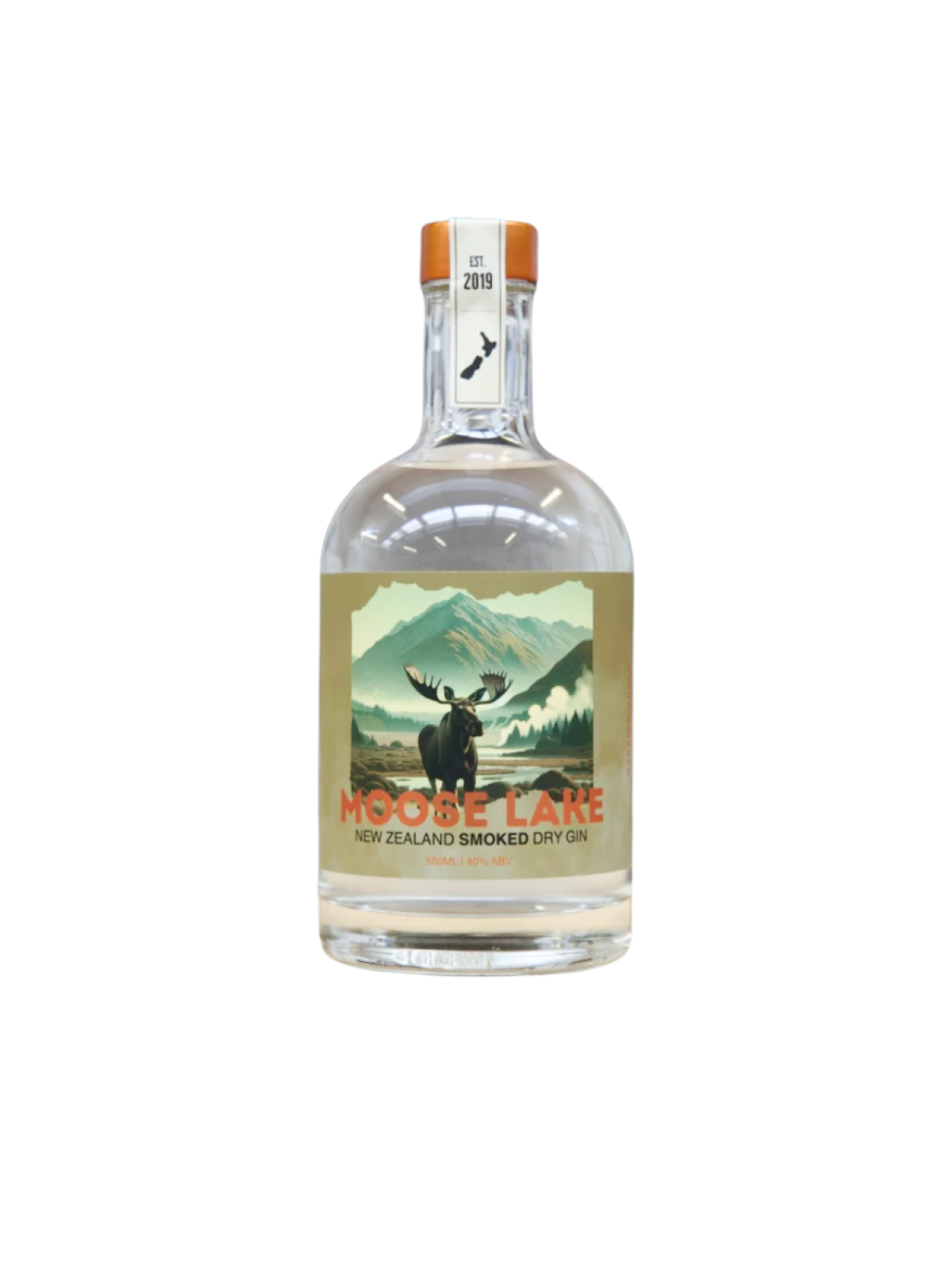 Moose Lake New Zealand Smoked Dry Gin