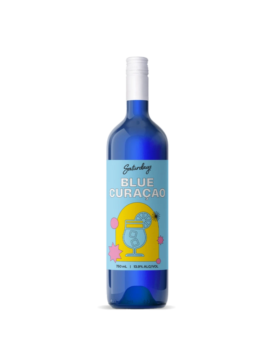 Saturday's Blue Curaçao