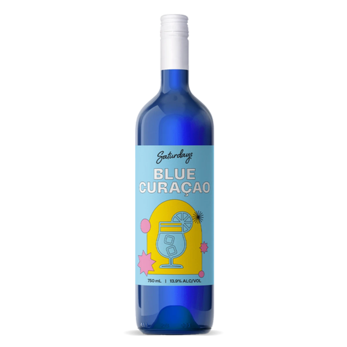 Saturday's Blue Curaçao
